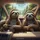 Sloths Driving Car Cabin Interior - Wildlife Lover Gift Spare Tire Cover - 6