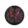 Gothic Butterfly Crimson Rose Filigree - Statement Auto Decor for Gothic Lover Spare Tire Cover - 4