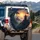 Japanese Pagoda Forest Mountain Sunset - Outdoor Adventure Gift Spare Tire Cover - 3
