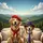 Golden Retriever Tan Dog Beret Fedora Landscape - Home Decor Gift for Dog Lovers Spare Tire Cover - 6