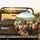 Cheerful Doodle Dogs Panoramic Green Hills - Outdoor Adventure Dog Lover Gift Spare Tire Cover - 2