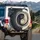 Yin Yang Black Gray Intertwined Cats - Cat Lover Gift Spare Tire Cover - 3