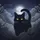 Black Cat Moon Mist Night - Home Decor Gift for Cat Lover Spare Tire Cover - 6