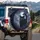 Black Cat Moon Mist Night - Home Decor Gift for Cat Lover Spare Tire Cover - 3