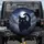Black Cat Moon Mist Night - Home Decor Gift for Cat Lover Spare Tire Cover - 1