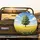 Green Tree Canola Field Blue Sky - Farmhouse Decor Gift for Garden Lover Spare Tire Cover - 2