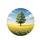 Green Tree Canola Field Blue Sky - Farmhouse Decor Gift for Garden Lover Spare Tire Cover - 4