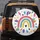 Rainbow Arcs Stars Hearts Teardrops Lightning Foliage - Road Trip Outdoor Essentials Spare Tire Cover - 5