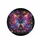 Glowing Iridescent Butterfly Neon Flowers Stars Night Sky - Butterfly Lover Gift Spare Tire Cover - 4