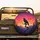 Wise Crow Silhouette Forest Mountains - Vibrant Sunset Wildlife Lover Gift Spare Tire Cover - 2