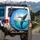 Humpback Whale Breaching Ocean Sunlit Waves - Outdoor Adventure Gift Spare Tire Cover - 3