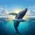 Humpback Whale Breaching Ocean Sunlit Waves - Outdoor Adventure Gift Spare Tire Cover - 6