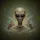 Alien Head Dark Eyes Human Hands Swirling Mist Nebula Wisps Cosmic Portal - Sci-Fi Lover Gift Spare Tire Cover - 6