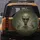 Alien Head Dark Eyes Human Hands Swirling Mist Nebula Wisps Cosmic Portal - Sci-Fi Lover Gift Spare Tire Cover - 5