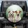 Fluffy Brown Patch Jack Russell Terriers Paws See No Evil - Pet Lover Home Decor Gift Spare Tire Cover - 1