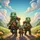 Three Cartoon Turtles Adventure Travel Essentials Gift for Family Spare Tire Cover - 6