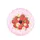 Smiling Daisies Strawberry Swirl - Garden Lover Everyday Outdoor Style Spare Tire Cover - 4