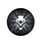 Menacing Monster Face Glowing Eyes Jagged Mouth Dark Void - Fantasy Art Lover Gift Spare Tire Cover - 4