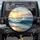 Powerful Ocean Wave Breaking Beach - Coastal Home Decor Gift for Sea Lovers Spare Tire Cover - 1