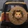 Golden Brown Curious Hamster Peeking Shredded Cardboard Box - Pet Lover Gift Spare Tire Cover - 5