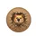 Golden Brown Curious Hamster Peeking Shredded Cardboard Box - Pet Lover Gift Spare Tire Cover - 4