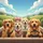 Driving Golden Retriever Spectacled Labrador Dogs Road Trip - Adventure Lover Gift Spare Tire Cover - 6