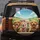 Driving Golden Retriever Spectacled Labrador Dogs Road Trip - Adventure Lover Gift Spare Tire Cover - 5
