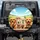 Driving Golden Retriever Spectacled Labrador Dogs Road Trip - Adventure Lover Gift Spare Tire Cover - 1