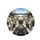 Realistic Pugs Driving Luxury Interior - Scenic Road Trip Gift for Dog Owners Spare Tire Cover - 4