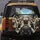 Realistic Pugs Driving Luxury Interior - Scenic Road Trip Gift for Dog Owners Spare Tire Cover - 5