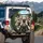 Realistic Pugs Driving Luxury Interior - Scenic Road Trip Gift for Dog Owners Spare Tire Cover - 3
