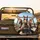 Horses Driving Sunglasses Car - Road Trip Adventure Horse Lover Gift Spare Tire Cover - 2