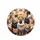 Prominent Expressive Tabby Ginger Calico Black White Cats - Cat Lover Gift Spare Tire Cover - 4