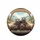Cheerful Hippopotamus Family Luxury Travel - Wildlife Adventure Gift Spare Tire Cover - 4