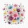 Pink Purple Blue Yellow Cosmos Flowers Foliage Buds Garden - Garden Lover Gift Spare Tire Cover - 6
