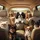 Seven Japanese Chin Dogs Car Ride - Travel Essentials Gift for Dog Owners Spare Tire Cover - 6