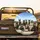 Six Doberman Dogs Driving Car Interior, Expansive Blue Sky Green Foliage - Dog Lover Gift Spare Tire Cover - 2