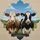 Hereford Holstein Cows Blue Sky Green Field Farmhouse Home Decor Gift for Cow Lover Spare Tire Cover - 6