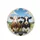Hereford Holstein Cows Blue Sky Green Field Farmhouse Home Decor Gift for Cow Lover Spare Tire Cover - 4