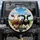Hereford Holstein Cows Blue Sky Green Field Farmhouse Home Decor Gift for Cow Lover Spare Tire Cover - 1