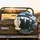 Two Black Cats Driving Vehicle - Joyful Auto Accessory for Cat Lover Spare Tire Cover - 2