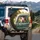 Spotted Micro Pig Vintage Truck - Farmhouse Decor Gift for Pig Lover Spare Tire Cover - 3