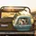 Spotted Micro Pig Vintage Truck - Farmhouse Decor Gift for Pig Lover Spare Tire Cover - 2