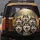 Happy Fluffy Huskies Malamutes Golden Autumn Forest - Dog Lover Gift Spare Tire Cover - 5