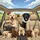 Labrador Retrievers Car Ride Sunny Landscape - Pet Owner Gift for Dog Parents Spare Tire Cover - 6