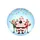 Jovial Santa Claus Elves Christmas Lights - Holiday Gift for Family Spare Tire Cover - 4
