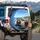 Raccoon Family Coastal Highway Drive - Road Trip Essential for Wildlife Lover Spare Tire Cover - 3