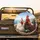 Hen Rooster Landscape Journey - Farmhouse Home Decor Gift for Bird Watchers Spare Tire Cover - 2