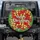 Red Gold Bows Merry Christmas Snowflakes - Winter Holiday Gift Spare Tire Cover - 1