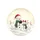 Snowman Couple Frosted Foliage Snowflakes - Christmas Holiday Gift Spare Tire Cover - 4